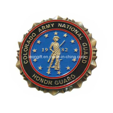 Moneda de recuerdo de la mejor calidad del ejército nacional